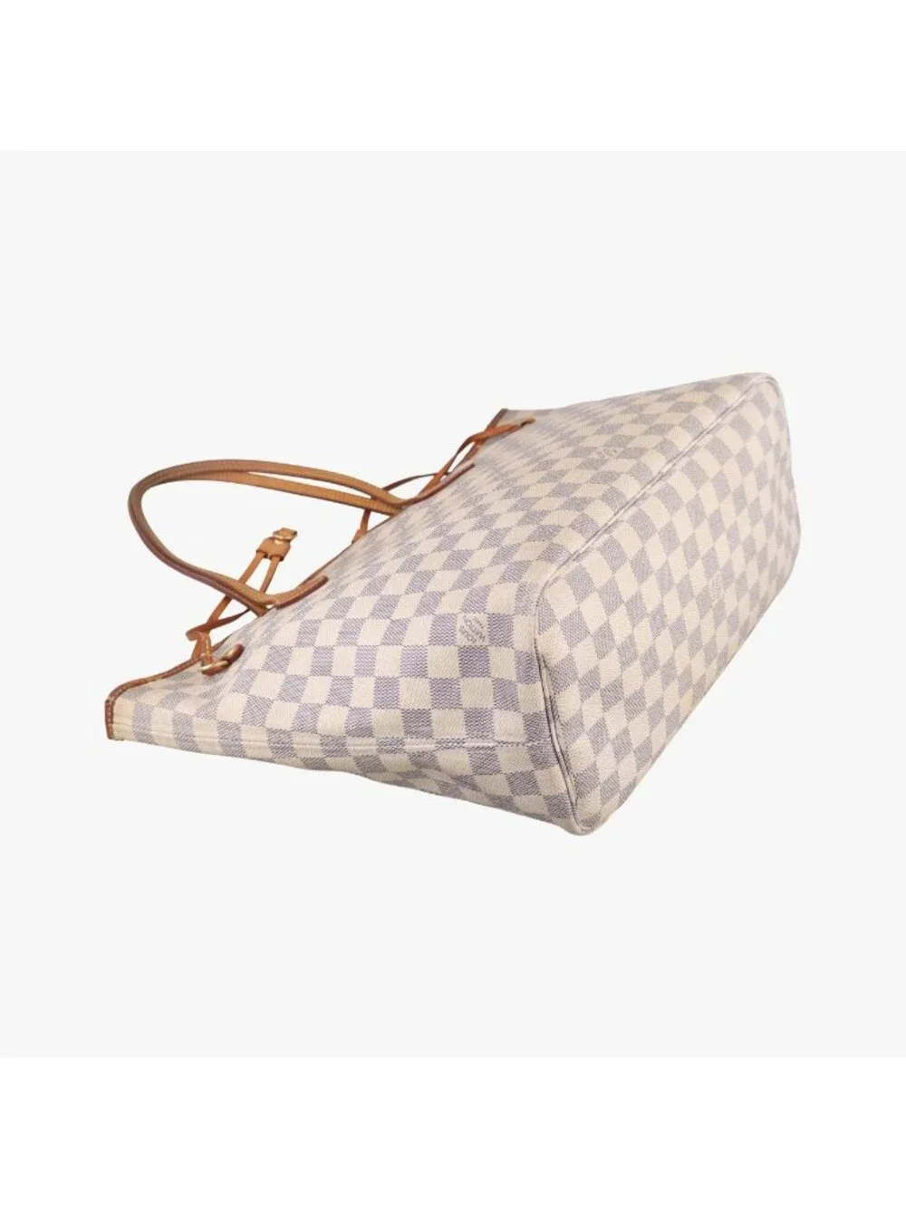 Louis Vuitton Neverfull MM Azur Damier Canvas Tote